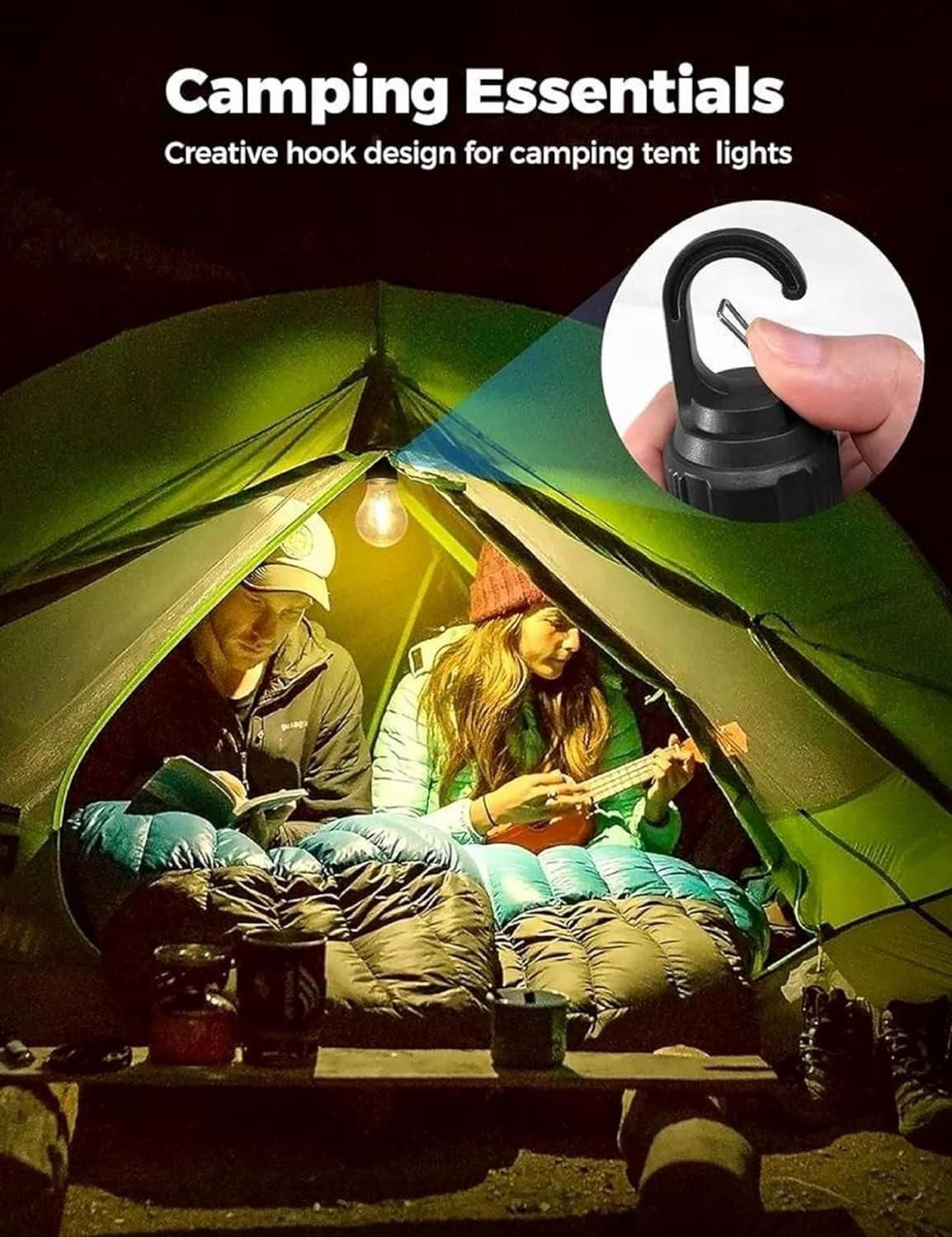 Twilight Explorer: 3-Mode Hanging Tent Lamp