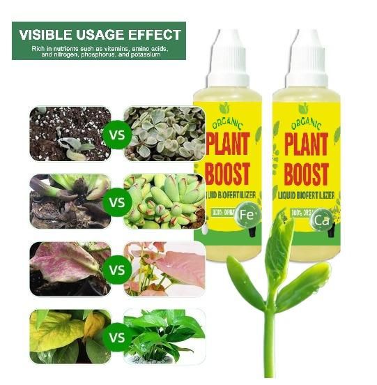 Plant Boost Liquid Biofertilizer for All Crops,Organic (Pack of 4)