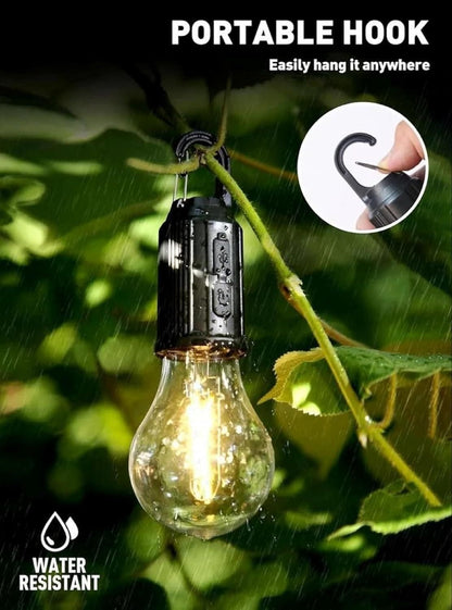 Twilight Explorer: 3-Mode Hanging Tent Lamp