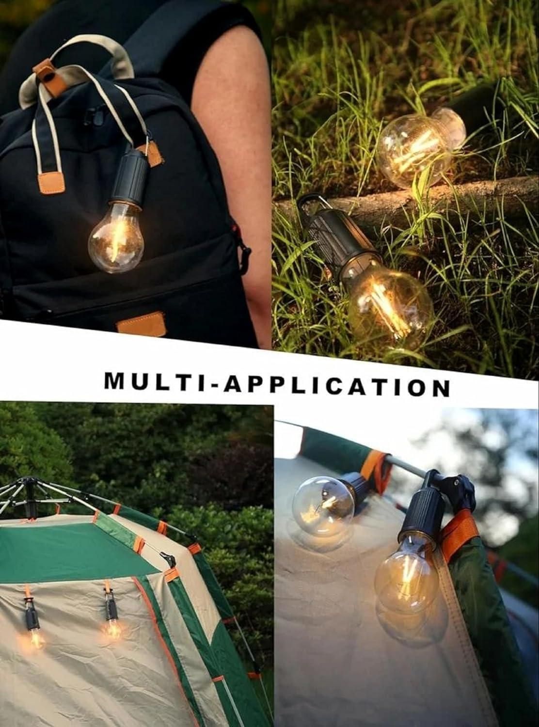 Twilight Explorer: 3-Mode Hanging Tent Lamp